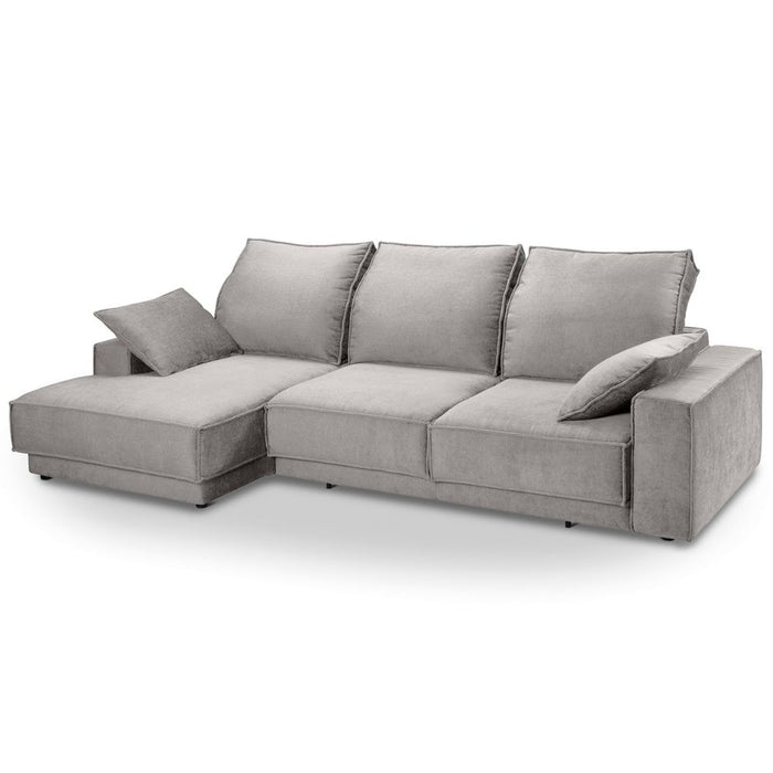 MONACCO corner sofa with sleeping function and bedding container