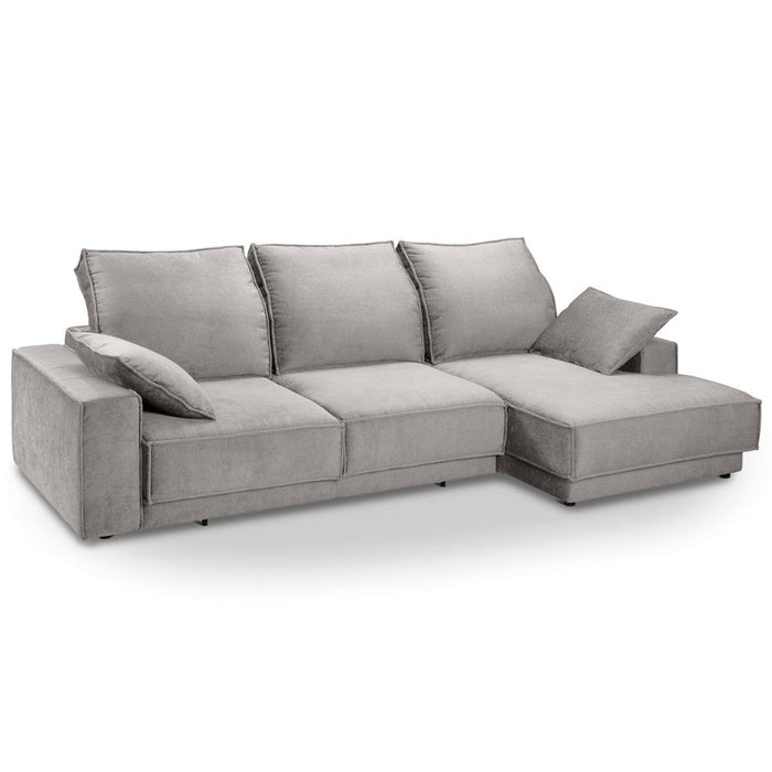 MONACCO corner sofa with sleeping function and bedding container