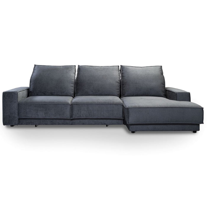 MONACCO corner sofa with sleeping function and bedding container