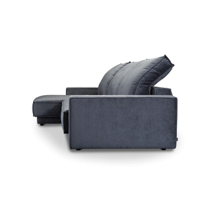 MONACCO corner sofa with sleeping function and bedding container