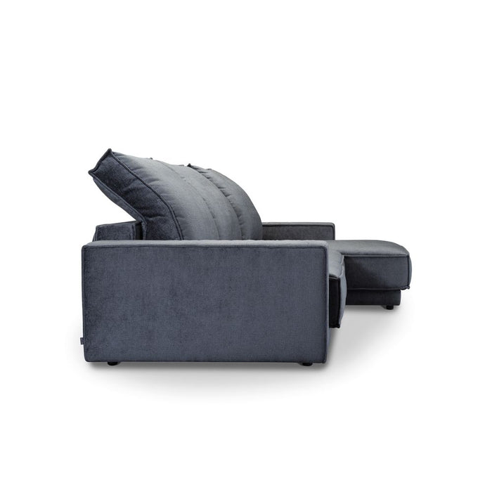 MONACCO corner sofa with sleeping function and bedding container