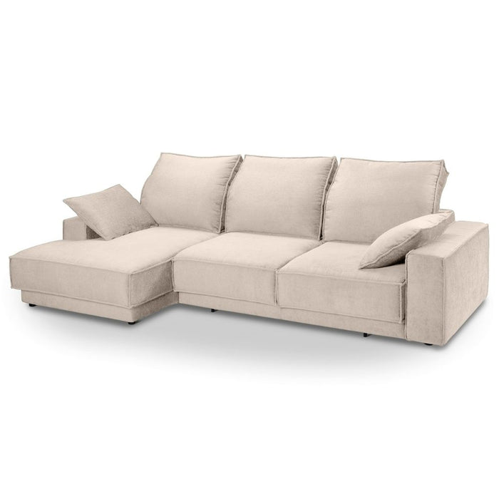 MONACCO corner sofa with sleeping function and bedding container