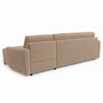 DOLLY corner sofa with daily sleeping function, Italian frame, 160 cm mattress and bedding container