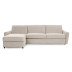 Narożnik DOLLY z funkcją spania codziennego stelaż włoski z materacem 160 cm i pojemnikiem na pościel lewostronny