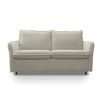 Sofa NUNO 2 osobowa z funkcją spania codziennego stelaż włoski z materacem 120 cm