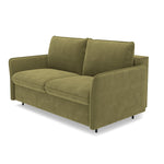 Sofa NUNO 2 osobowa z funkcją spania codziennego stelaż włoski z materacem 120 cm i pojemnikiem