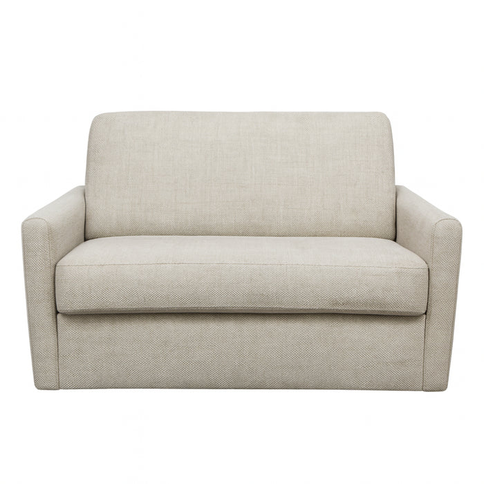 Fotel RADIUS z funkcją spania codziennego stelaż włoski z materacem 80 cm