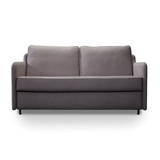 Sofa SOL 2 osobowa z funkcją spania stelaż włoski z materacem 120 cm i pojemnikiem