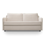 Sofa SOL 2,5 osobowa z funkcją spania stelaż włoski z materacem 140 cm i pojemnikiem