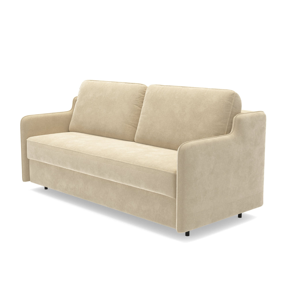 Sofa SOL 2,5 osobowa z funkcją spania stelaż włoski z materacem 140 cm