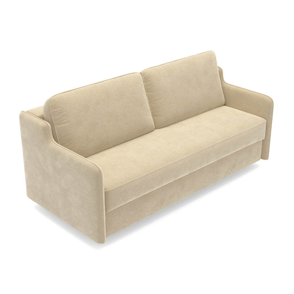 Sofa SOL 2,5 osobowa z funkcją spania stelaż włoski z materacem 140 cm