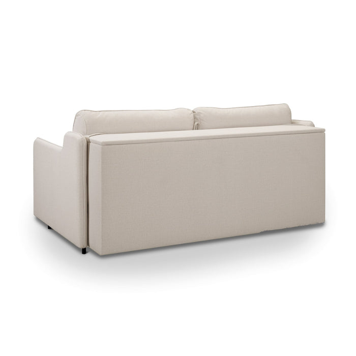 Sofa SOL 2,5 osobowa z funkcją spania stelaż włoski z materacem 140 cm i pojemnikiem