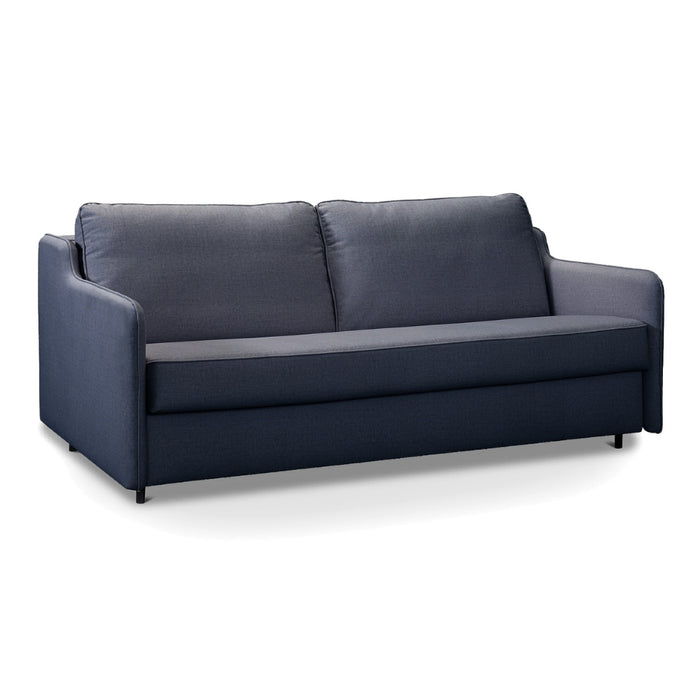 Sofa SOL 3 osobowa z funkcją spania stelaż włoski z materacem 160 cm i pojemnikiem