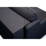 Sofa SOL 3 osobowa z funkcją spania stelaż włoski z materacem 160 cm i pojemnikiem