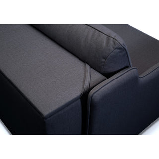 Sofa SOL 3 osobowa z funkcją spania stelaż włoski z materacem 160 cm i pojemnikiem