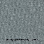 Narożnik BUDDY rozkładany elektrycznie na przycisk z pojemnikiem na pościel