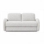 Sofa BELLA 2 osobowa z funkcją spania stelaż włoski z materacem 120 cm i pojemnikiem