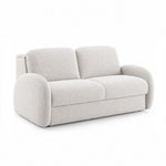 Sofa BELLA 2 osobowa z funkcją spania stelaż włoski z materacem 120 cm i pojemnikiem