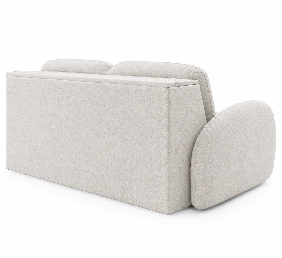 Sofa BELLA 2,5 osobowa z funkcją spania stelaż włoski z materacem 140 cm i pojemnikiem