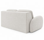 Sofa BELLA 2,5 osobowa z funkcją spania stelaż włoski z materacem 140 cm i pojemnikiem