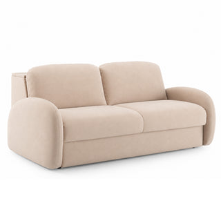 BELLA 3-seater sofa with sleeping function, Italian frame, 160 cm mattress and storage box 