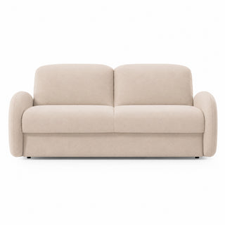 BELLA 3-seater sofa with sleeping function, Italian frame, 160 cm mattress and storage box 