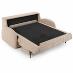 BELLA 3-seater sofa with sleeping function, Italian frame, 160 cm mattress and storage box 