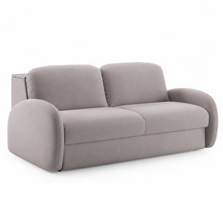 BELLA 3-seater sofa with sleeping function, Italian frame, 160 cm mattress and storage box 