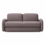 BELLA 3-seater sofa with sleeping function, Italian frame, 160 cm mattress and storage box 