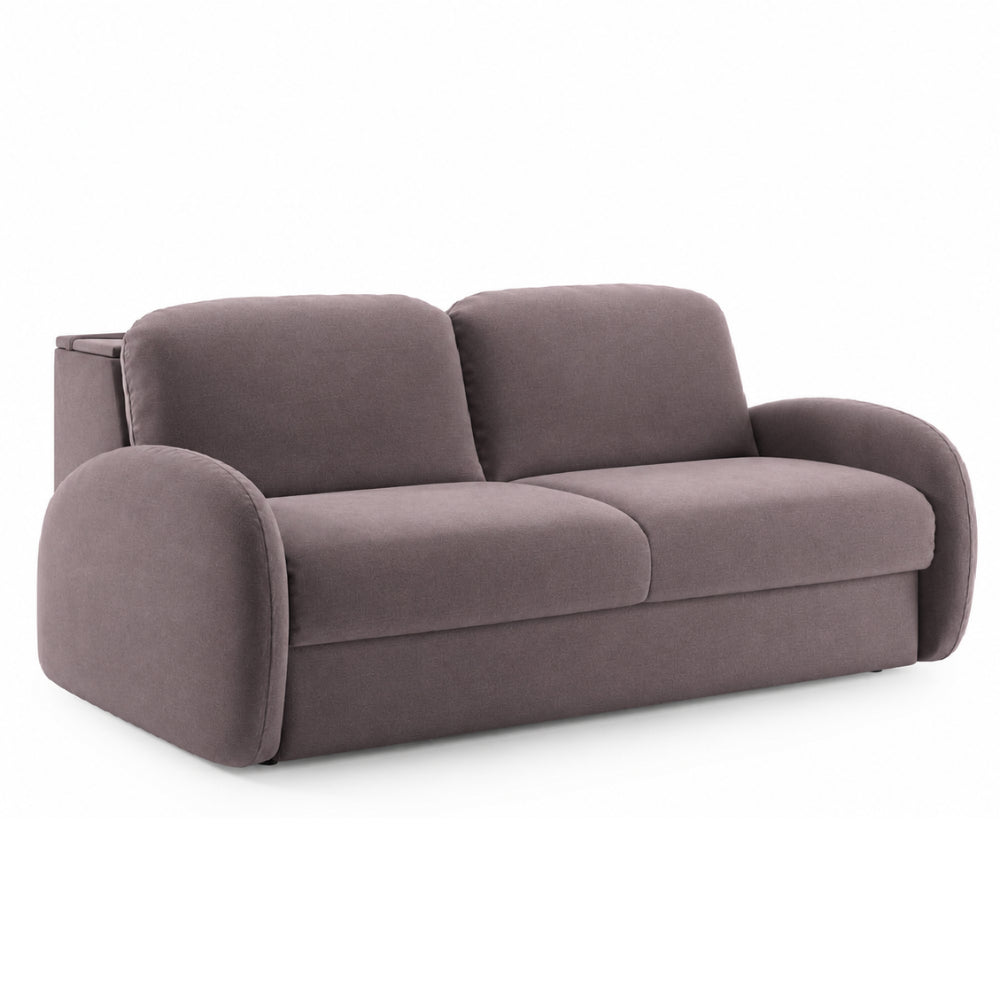 BELLA 3-seater sofa with sleeping function, Italian frame, 160 cm mattress and storage box 