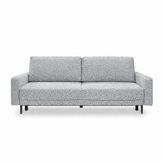 Sofa BERGEN rozkładana z pojemnikiem na metalowych nóżkach