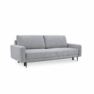 Sofa BERGEN rozkładana z pojemnikiem na metalowych nóżkach