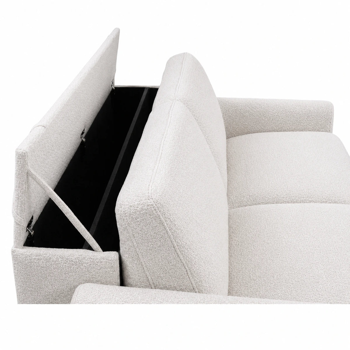DOLLY 3-seater sofa with sleeping function, Italian frame, 160 cm mattress and container