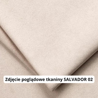 Sofa EMA 2,5 osobowa z pojemnikiem i funkcją spania codziennego stelaż włoski z materacem 140 cm