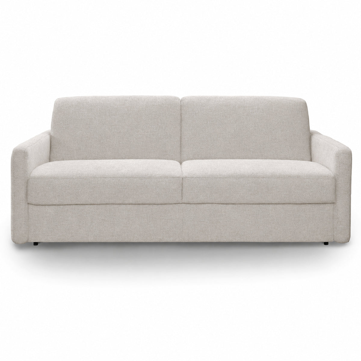 Sofa EMA 3 osobowa z pojemnikiem i funkcją spania codziennego stelaż włoski z materacem 160 cm