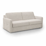Sofa EMA 3 osobowa z pojemnikiem i funkcją spania codziennego stelaż włoski z materacem 160 cm