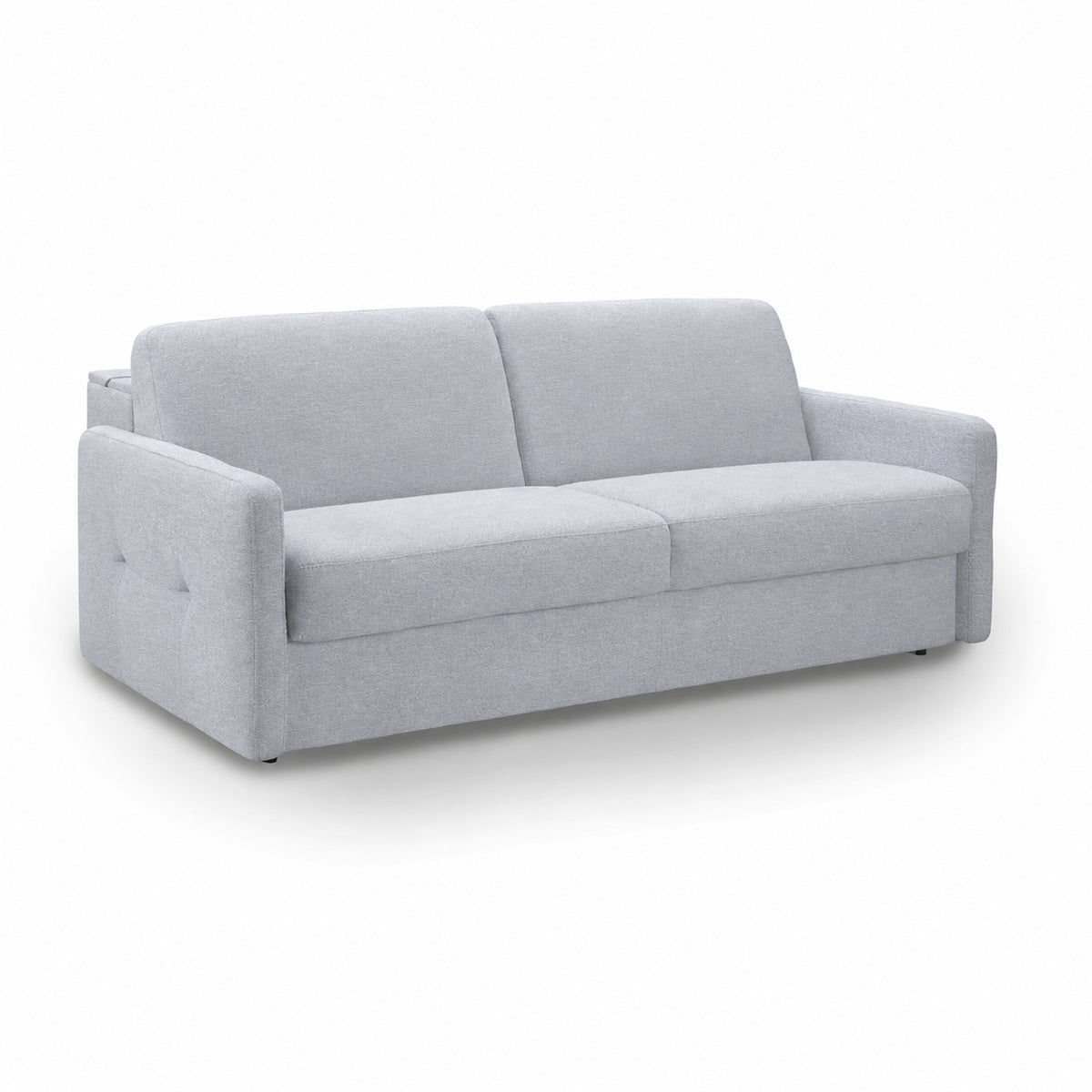 EMA 3-seater sofa with daily sleeping function, Italian PRO frame, 160 cm mattress and bedding container