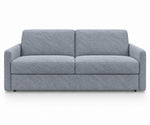Sofa EMA 3 osobowa z pojemnikiem i funkcją spania codziennego stelaż włoski z materacem 160 cm