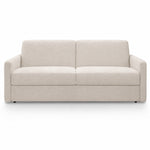 Sofa EMA 3 osobowa z pojemnikiem i funkcją spania codziennego stelaż włoski z materacem 160 cm