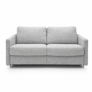 Sofa EMA 2,5 osobowa z funkcją spania codziennego stelaż włoski z materacem 140 cm