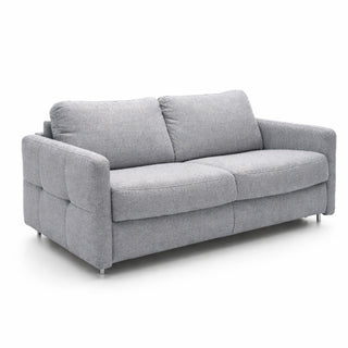 Sofa EMA 2,5 osobowa z funkcją spania codziennego stelaż włoski z materacem 140 cm