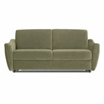 Sofa FLOSSY 2 osobowa z funkcją spania codziennego typu stelaż włoski z materacem 120 cm