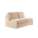 KIRA sofa without sides with daily sleeping function, Italian frame with a 120 cm mattress