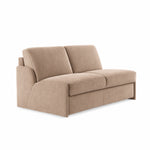 KIRA sofa without sides with daily sleeping function, Italian frame with a 120 cm mattress