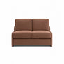 Sofa KIRA bez boków z funkcją spania codziennego stelaż włoski z materacem 120 cm