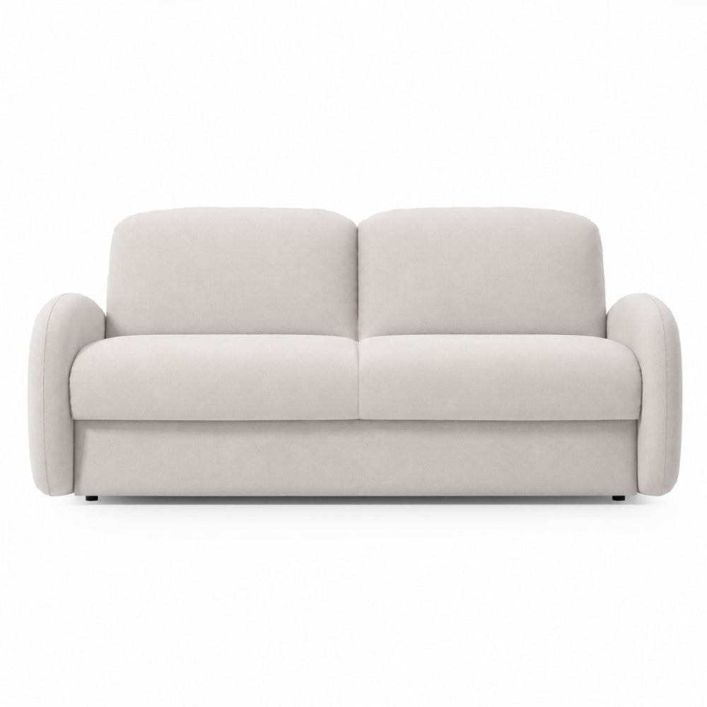 BELLA 3-seater sofa with sleeping function, Italian frame, 160 cm mattress and storage box 