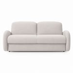 BELLA 3-seater sofa with sleeping function, Italian frame, 160 cm mattress and storage box 