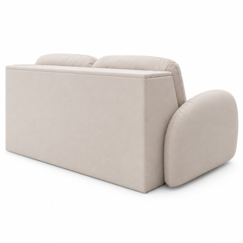BELLA 3-seater sofa with sleeping function, Italian frame, 160 cm mattress and storage box 