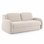 BELLA 3-seater sofa with sleeping function, Italian frame, 160 cm mattress and storage box 