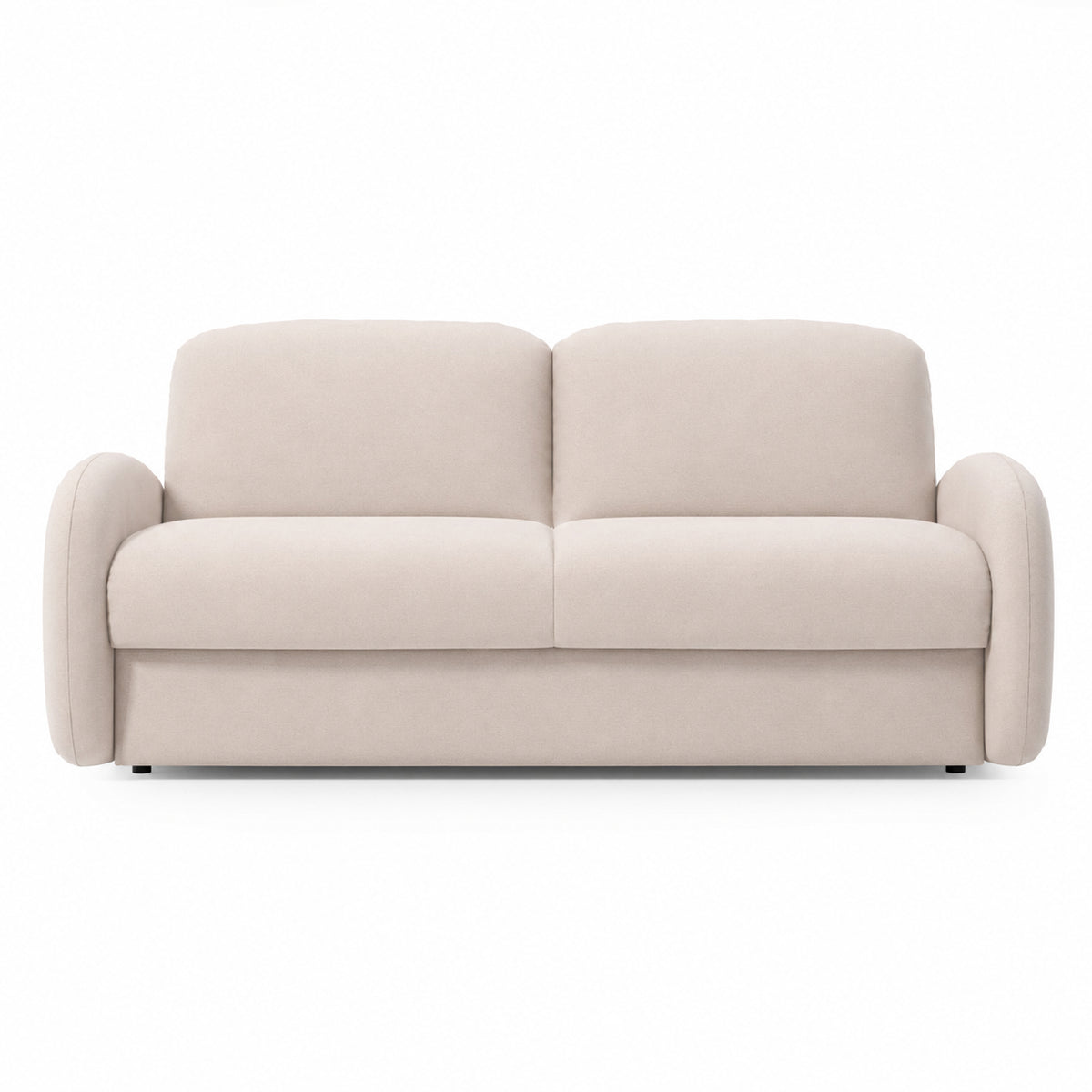 BELLA 3-seater sofa with sleeping function, Italian frame, 160 cm mattress and storage box 